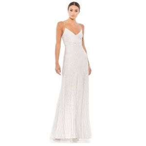 Mac Duggal sequin gown (wedding dress)